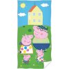Carbotex Plážová osuška Prasiatko Peppa Zábava na záhrade Carbotex Plážová osuška Prasiatko Peppa Zábava na záhrade