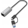 Hybridný sieťový adaptér Unitek USB-C/USB-A Hybridný sieťový adaptér Unitek USB-C/USB-A