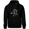 Konektory - Oversized mikina dámská Moon - kratšia + širšia - M ( Čierna ) Konektory - Oversized mikina dámská Moon - kratšia + širšia - M ( Čierna )