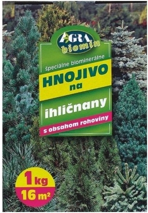 AgraBiomin hnojivo na ihličňany 1kg