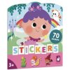 Janod Stickers samolepky čarovné krajiny 70 ks