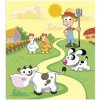 DIMEX | Vliesová fototapeta na stenu Zvieratká z farmy MS-3-0334 | 225 x 250 cm | žltá, zelená, viacfarebná + Vliesová fototapeta na stenu DIMEX Zvieratká z farmy MS30334 v rozmere 225 x 250 cm DIMEX | Vliesová fototapeta na stenu Zvieratká z farmy MS-3-0334 | 225 x 250 cm | žltá, zelená, viacfarebná + Vliesová fototapeta na stenu DIMEX Zvieratká z farmy MS30334 v rozmere 225 x 250 cm