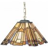 Tiffany luster, závesná lampa Ø21 DEKO Tiffany luster, závesná lampa Ø21 DEKO