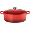 Le creuset Signature hrniec oválny 27cm Farba: Červená Le creuset Signature hrniec oválny 27cm Farba: Červená