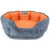 Obojstranný pelech pre psa Thermoswitch SANTORINI oranžovo sivý Veľkosť:: M Obojstranný pelech pre psa Thermoswitch SANTORINI oranžovo sivý Veľkosť:: M