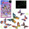 Fluorescenčné nálepky motýle a svietiace hviezdy na stenu Fluorescenčné nálepky motýle a svietiace hviezdy na stenu