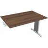Rokovací stôl Flex, 120x75,5x80 cm, orech/kov Rokovací stôl Flex, 120x75,5x80 cm, orech/kov
