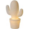 Lucide 13513/01/31 – Stolná lampa CACTUS 1× E14/40 W/230 V biela
