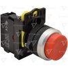 Tracon Výstuplé tlačidlo 1xNC 5A 230V IP65 červené NYG3-HR Tracon Výstuplé tlačidlo 1xNC 5A 230V IP65 červené NYG3-HR