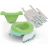 Sada cestovný nočník/redukcia na WC Potette Plus 2v1 Kalencom zelená so silikónovou vložkou + 10ks náhradných náplní a cestovná taška od 15 mes Sada cestovný nočník/redukcia na WC Potette Plus 2v1 Kalencom zelená so silikónovou vložkou + 10ks náhradných náplní a cestovná taška od 15 mes