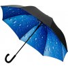 Falcone® Golfový dáždnik RAINDROPS maxi s motivem kapek Falcone® Golfový dáždnik RAINDROPS maxi s motivem kapek