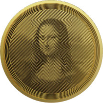 Pressburg Mint zlatá mince Icon Mona Lisa 2021 Proof-like 1 oz