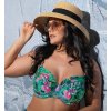 Ava SK-205 vystužená plavková podprsenka s plnými košíčkami paradise