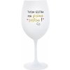 Tvoja sestra má priateľskú sestru! - pohár na biele víno 350 ml Tvoja sestra má priateľskú sestru! - pohár na biele víno 350 ml