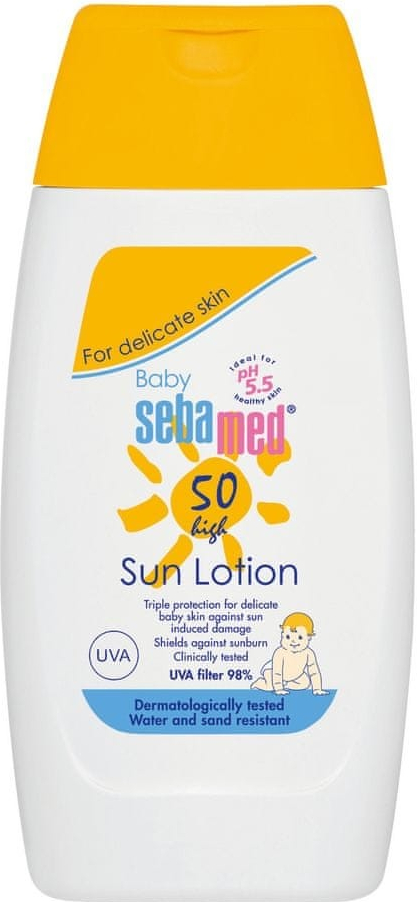 Sebamed Baby opaľovacie mlieko SPF50 200 ml