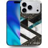 Picasee silikónový prehľadný obal pre Apple iPhone 17 Pro - Dark geometry Picasee silikónový prehľadný obal pre Apple iPhone 17 Pro - Dark geometry