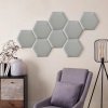 RE-DESIGN, Čalúnený panel, Hexagon, 30x26cm, 1ks Farba: Svetlosivá RE-DESIGN, Čalúnený panel, Hexagon, 30x26cm, 1ks Farba: Svetlosivá
