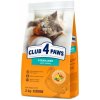 CLUB 4 PAWS Premium STERILISED s morčacím mäsom pre dospelé sterilizované mačky 2 kg CLUB 4 PAWS Premium STERILISED s morčacím mäsom pre dospelé sterilizované mačky 2 kg