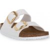 BIRKENSTOCK Šľapky ARIZONA WHITE PATENT BIG BUCK CAL S Biela BIRKENSTOCK Šľapky ARIZONA WHITE PATENT BIG BUCK CAL S Biela