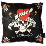 Vankúš Ed Hardy Lebka 40x40