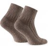 Vlnené protišmykové ponožky 189 - 41-43 / hnedá Vlnené protišmykové ponožky 189 - 41-43 / hnedá