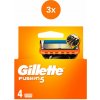 Gillette Fusion náhradná hlavica 3x4 ks Gillette Fusion náhradná hlavica 3x4 ks