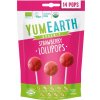 YumEarth Ovocné lízanky s príchuťou jahody BIO 87 g