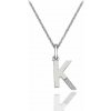 Hot Diamonds Náhrdelník micro K clasic DP411 Hot Diamonds Náhrdelník micro K clasic DP411