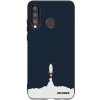 Picasee silikónový čierny obal pre Huawei P30 Lite - Astronaut 2 Picasee silikónový čierny obal pre Huawei P30 Lite - Astronaut 2