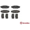 BREMBO P 78 020 Sada brzdovych platniciek kotucovej brzdy BREMBO P 78 020 Sada brzdovych platniciek kotucovej brzdy