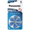 Panasonic baterie do naslouchadel 6ks PR675(PR44) Panasonic baterie do naslouchadel 6ks PR675(PR44)
