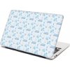 Sablio Samolepka na notebook Stavebnice a vláčiky - 29x20 cm Sablio Samolepka na notebook Stavebnice a vláčiky - 29x20 cm