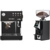 Ascaso Steel UNO PID, Black&Wood + Eureka Mignon Specialita Smart, CR black Ascaso Steel UNO PID, Black&Wood + Eureka Mignon Specialita Smart, CR black