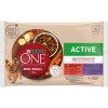 PURINA ONE MINI Active Dog hovädzie / kačica v šťave 4x85g PURINA ONE MINI Active Dog hovädzie / kačica v šťave 4x85g