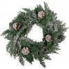Clayre & Eef Zelený vianočný veniec so šiškami Christmas Wreath - Ø 40*5 cm - Clayre & Eef Clayre & Eef Zelený vianočný veniec so šiškami Christmas Wreath - Ø 40*5 cm - Clayre & Eef