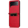 Kryt Retro Leather červený – Samsung Galaxy Z Flip 4 Kryt Retro Leather červený – Samsung Galaxy Z Flip 4