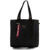 Alpha Industries LABEL Shopping bag nákupná taška Black Farba: čierna Alpha Industries LABEL Shopping bag nákupná taška Black Farba: čierna