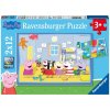 RAVENSBURGER Puzzle Prasiatko Peppa: Pepino dobrodružstvo 2x12 dielikov RAVENSBURGER Puzzle Prasiatko Peppa: Pepino dobrodružstvo 2x12 dielikov