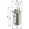 Palivový filter BOSCH 0 450 906 407 Palivový filter BOSCH 0 450 906 407