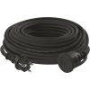 EMOS Vonkajší predlžovací kábel 30 m / 1 zásuvka / čierny / guma-neoprén / 250 V / 1,5 mm2 P01730 EMOS Vonkajší predlžovací kábel 30 m / 1 zásuvka / čierny / guma-neoprén / 250 V / 1,5 mm2 P01730