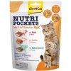 GimCat NutriPockets MaltVitaminMix maškrta pre mačky proti chlpom 150 g
