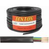 Lexton LXK514 telefónny 6-žilový - plochý, 100m, černý
