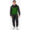 TUTA VISA MELANGE CON CAPPUCCIO POLARFLEECE NERO/VERDE MELANGE Tg. 2XL TUTA VISA MELANGE CON CAPPUCCIO POLARFLEECE NERO/VERDE MELANGE Tg. 2XL