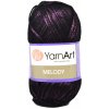 Pletacia vlna YarnArt MELODY 889 fialová tmavá Pletacia vlna YarnArt MELODY 889 fialová tmavá