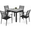 di volio Sada záhradného nábytku Pavia 4+1 šedý di volio Sada záhradného nábytku Pavia 4+1 šedý