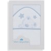 INTERBABY | Osuška froté MACKO S HVIEZDOU - BIELO/MODRÁ INTERBABY | Osuška froté MACKO S HVIEZDOU - BIELO/MODRÁ