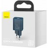 Baseus Travel Charger set Super Si 1C PD Fast charger 20W Blue EU (CCSUP-B03) Baseus Travel Charger set Super Si 1C PD Fast charger 20W Blue EU (CCSUP-B03)
