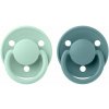 BIBS De Lux cumlíky z prírodného kaučuku 2 ks, veľkosť 1, Nordic Mint/Island Sea BIBS De Lux cumlíky z prírodného kaučuku 2 ks, veľkosť 1, Nordic Mint/Island Sea