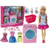LeanToys Sada příslušenství pro panenky Anlily do pračky, pračka XXL LeanToys Sada příslušenství pro panenky Anlily do pračky, pračka XXL