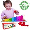 Woopie Let's Go Green WOOPIE GREEN Montessori vzdelávacie puzzle na počítanie a farby 56 ks Woopie Let's Go Green WOOPIE GREEN Montessori vzdelávacie puzzle na počítanie a farby 56 ks